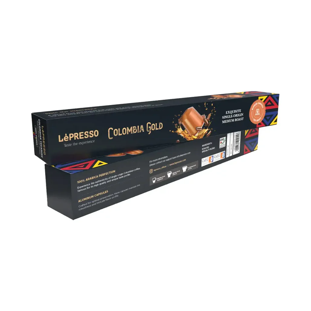 Lepresso Aluminum Capsules for Nespresso Blended 10Pcs - Colombia - Image 2