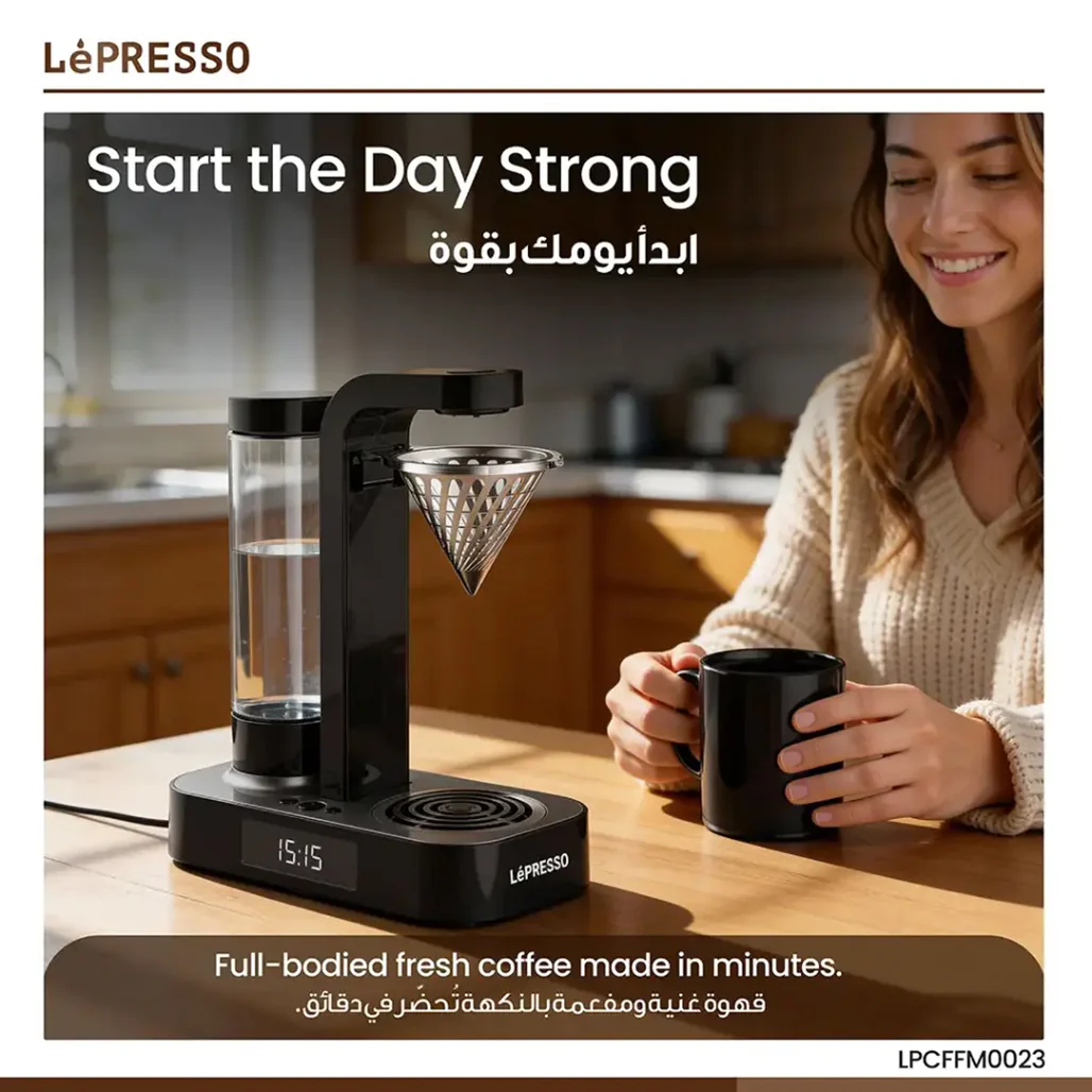 Lepresso Brew Time Drip Coffee Maker - Image 3