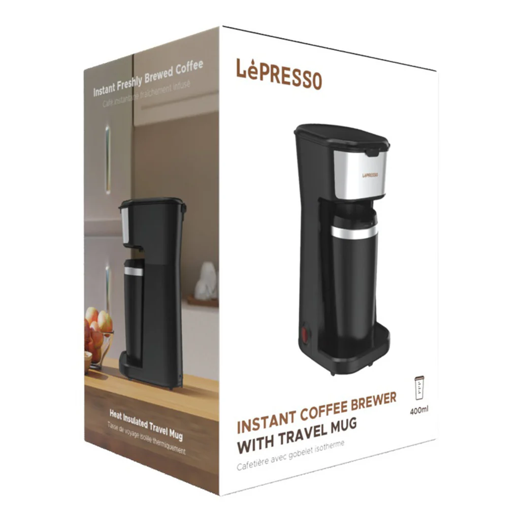 LePresso 450W Coffee Maker with Travel Mug - Image 4