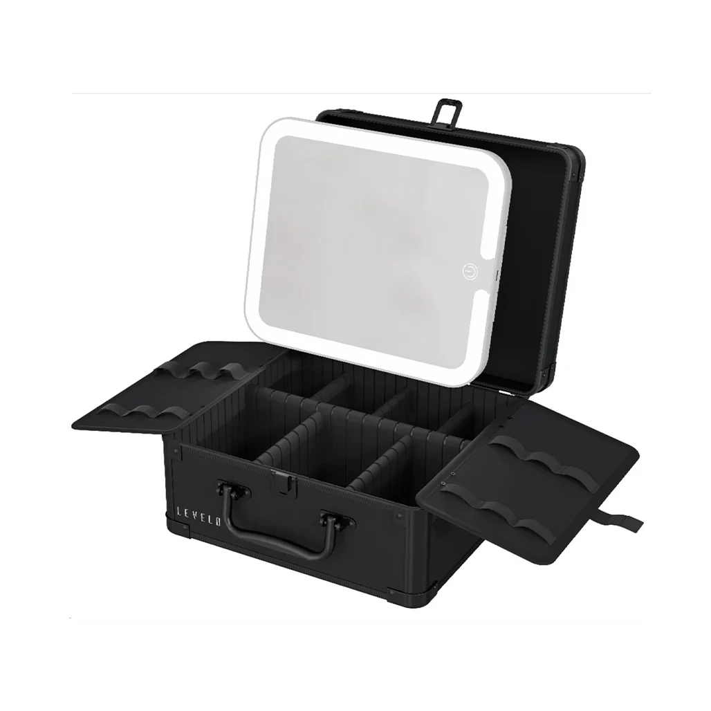 Levelo Elite Make-Up Box Organizer – Black - LVLELITEMUOBK - Image 4