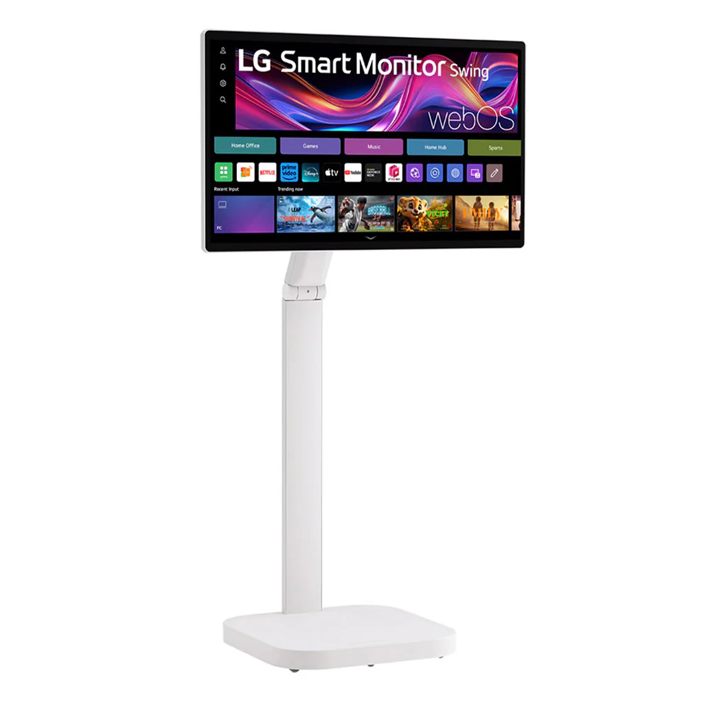 LG 31.5" 4K UHD IPS Smart Monitor Swing with Touchscreen - Rolling Stand - 32U889SA - Image 11