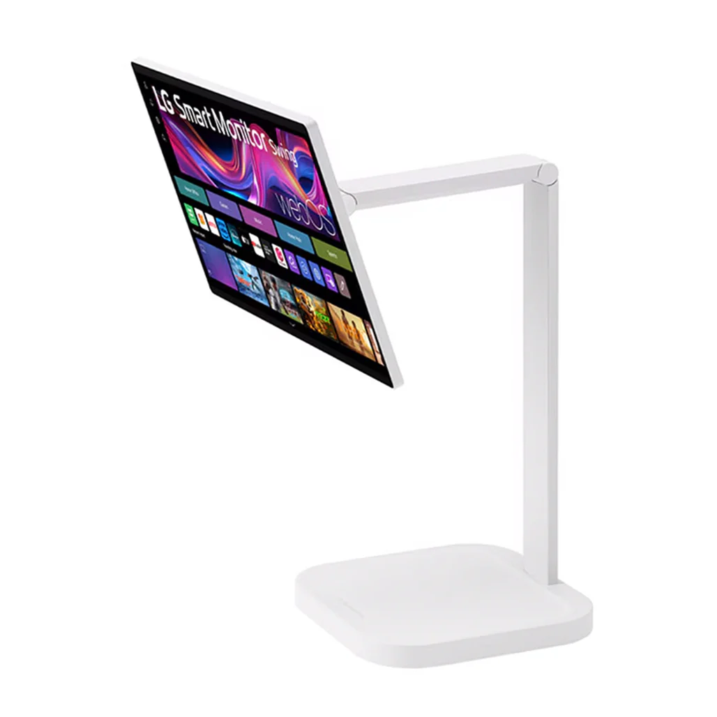 LG 31.5" 4K UHD IPS Smart Monitor Swing with Touchscreen - Rolling Stand - 32U889SA - Image 14