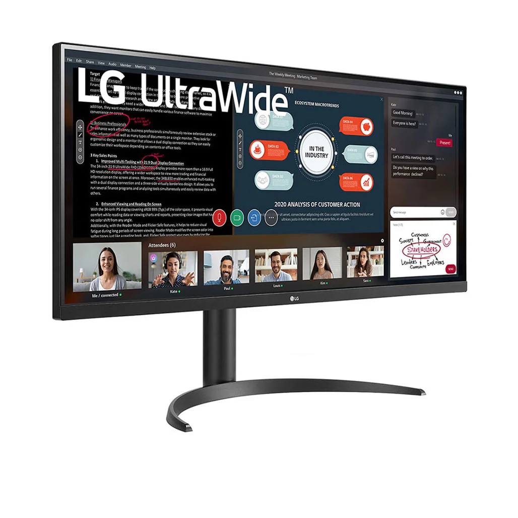 LG 34WP550-B - 34" UltraWide™ FHD IPS Monitor - Image 3