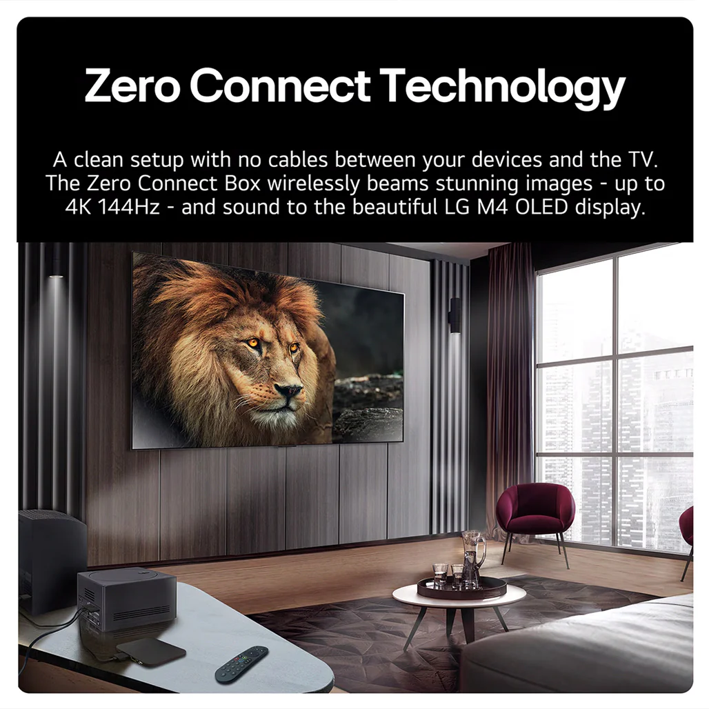 LG OLED evo AI M4 65" 4K True Wireless TV - OLED65M49LA - 144Hz Gaming - Image 12