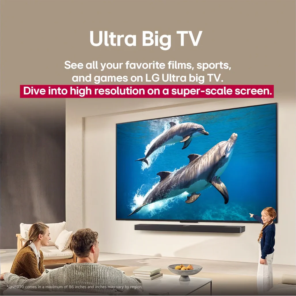 LG QNED70 AI 4K Smart TV (2025) - Image 10