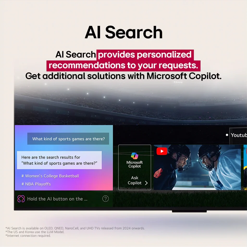 LG QNED70 AI 4K Smart TV (2025) - Image 7