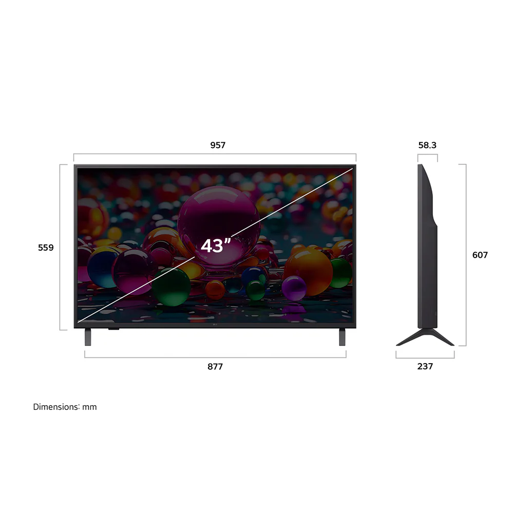 LG UHD AI UA85 4K Smart TV 2025 - Image 3