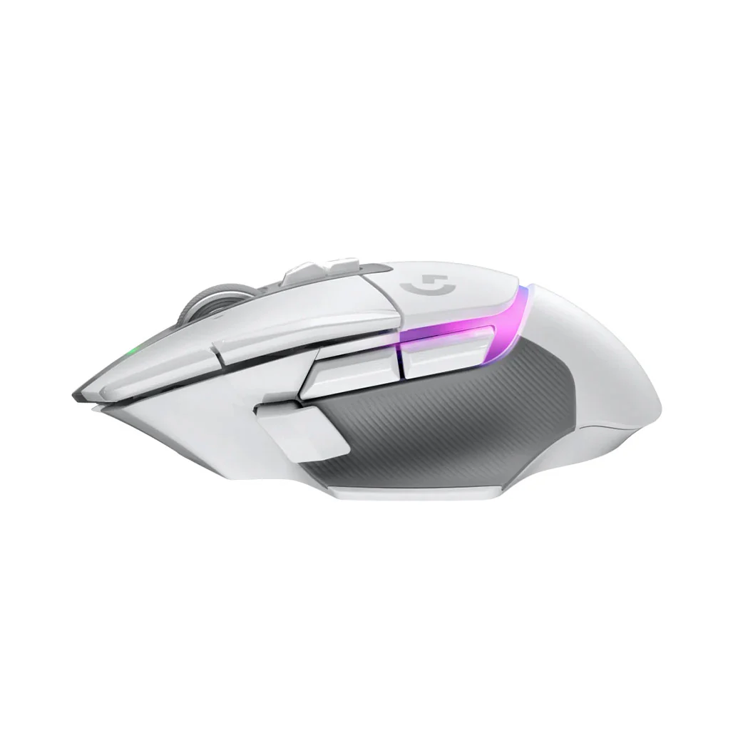 Logitech 910-006172 G502 X Plus - Wireless RGB Gaming Mouse - White - Image 4