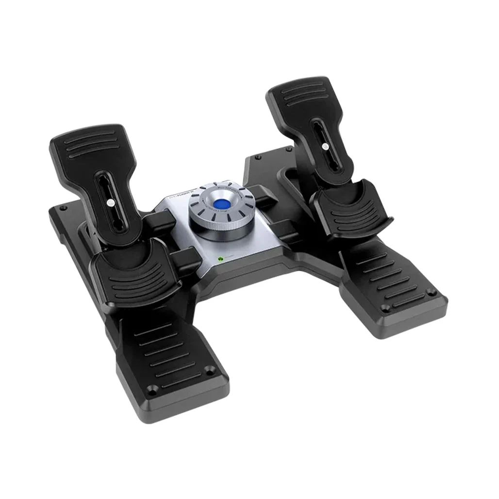 Logitech 945-000005 Flight Rudder Pedals - Enhance Your Flight Simulation Precision - Image 3