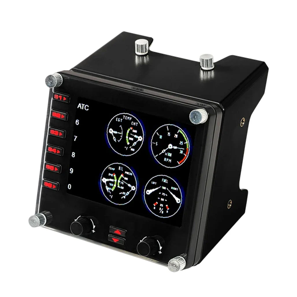 Logitech 945-000008 Flight Instrument Panel - Enhance Your Flight Simulation Experience - Image 4