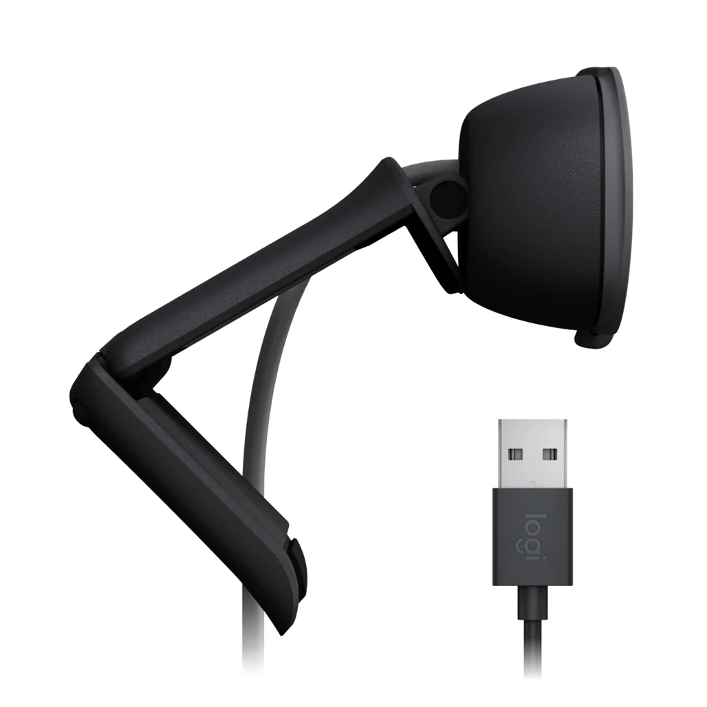 Logitech Brio 105 Full HD 1080p Business Webcam with RightLight 2, Privacy Shutter & Built-in Microphone - Image 5