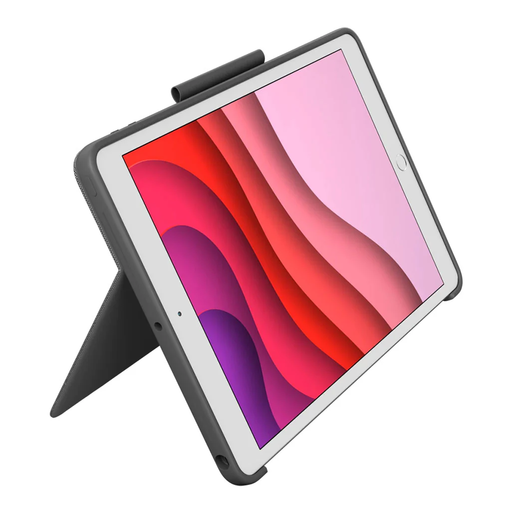Logitech Combo Touch Detachable backlit keyboard case iPad® (7th, 8th, 9th, & 10th gen) - Four Modes, Adjustable Backlighting - Image 4