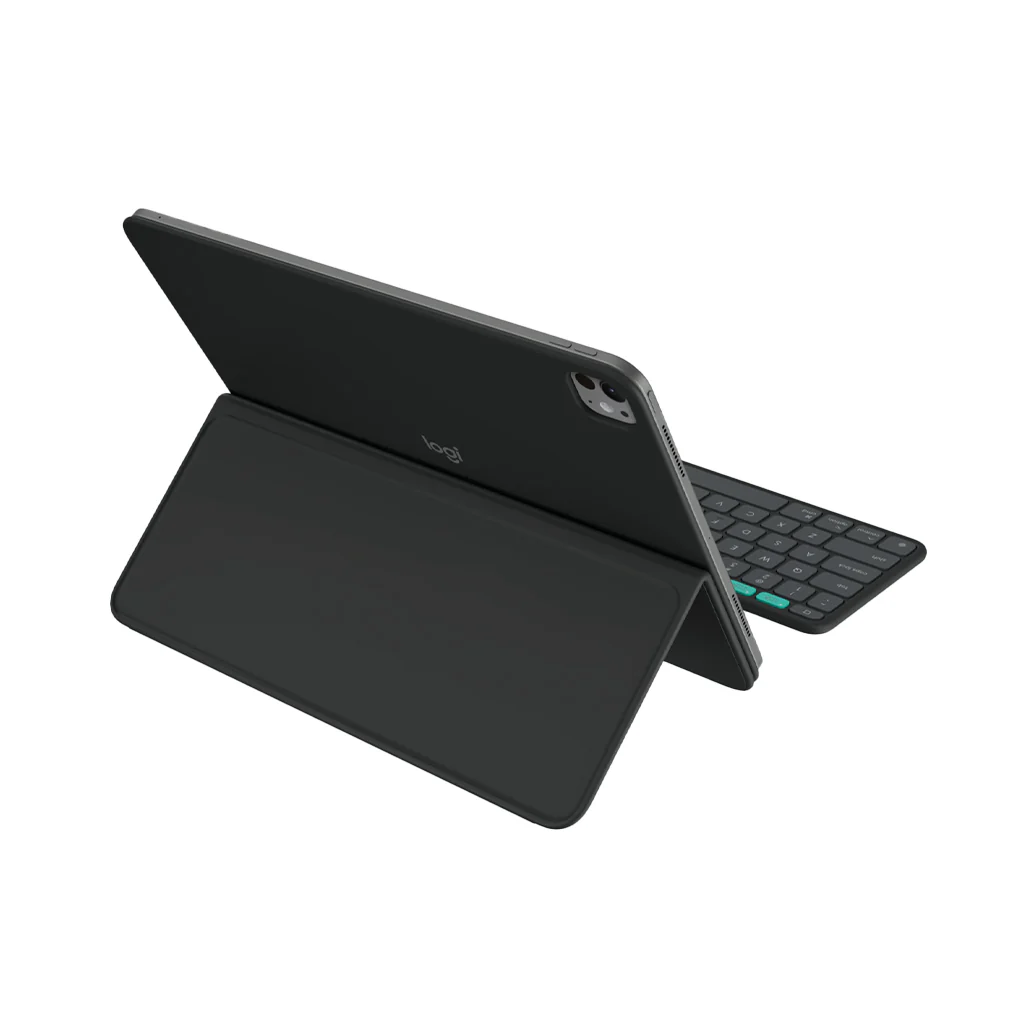Logitech Flip Folio Case with Detachable Multi-Device Bluetooth Keyboard for iPad Pro & Air 11-Inch - Image 3