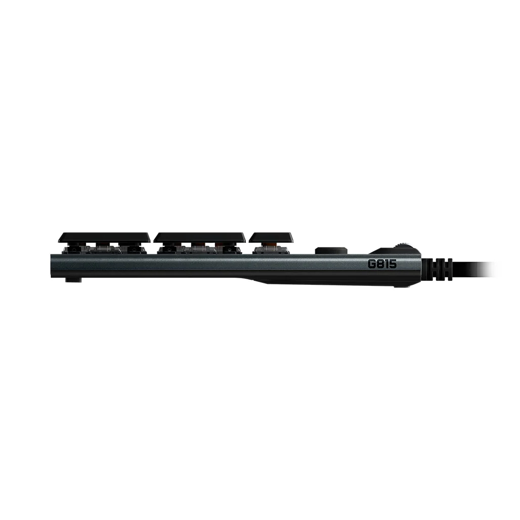 Logitech G815 LIGHTSYNC RGB Mechanical GL Clicky Gaming Keyboard - Image 4