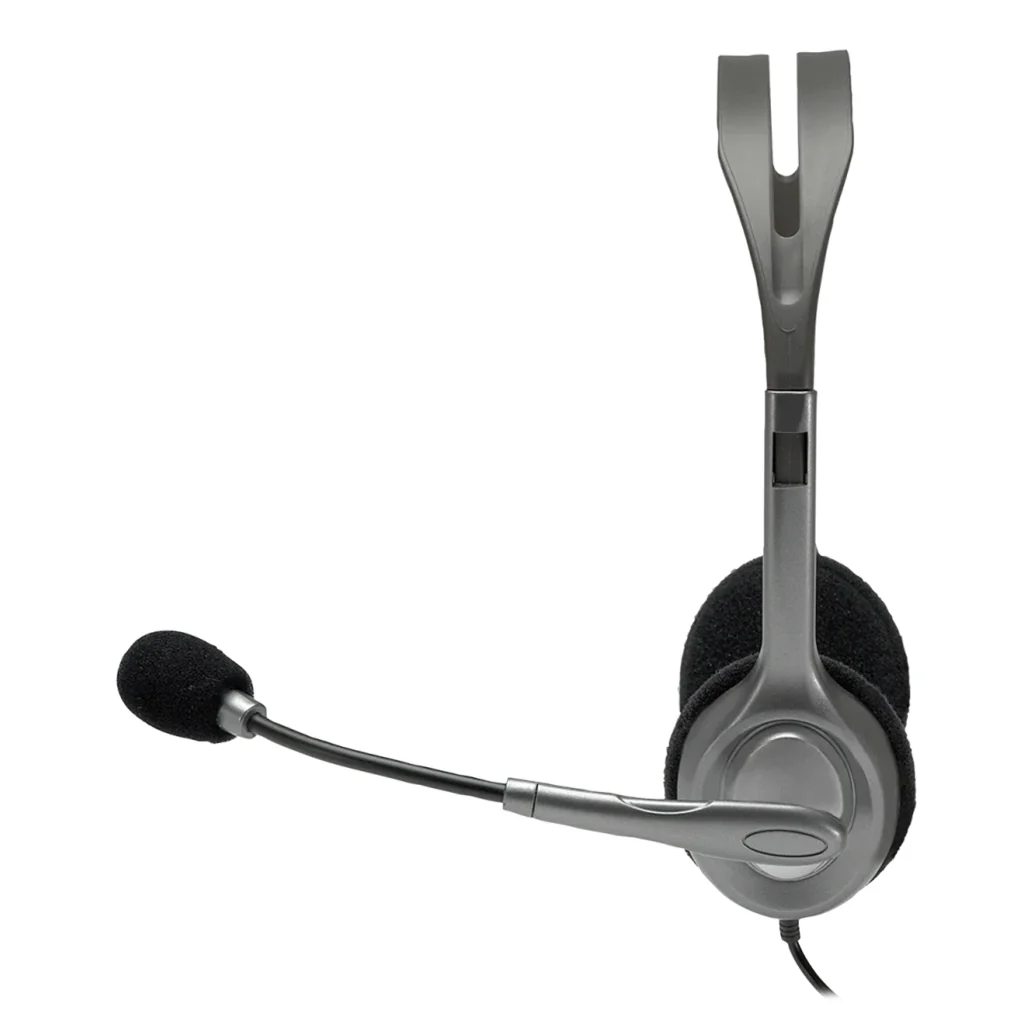 Logitech H110 Stereo Headset with 3.5mm Dual Plug - Image 2