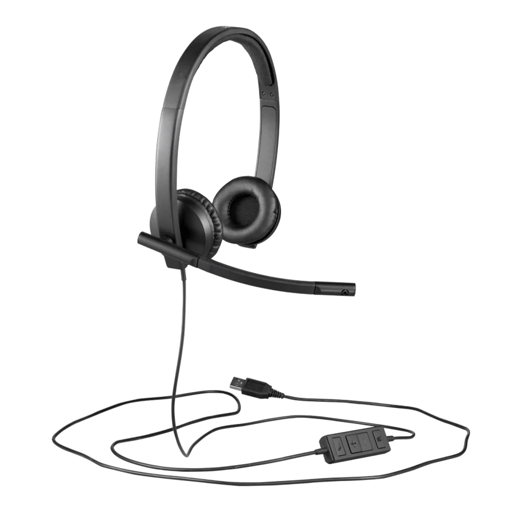 Logitech H570e Wired Headset with Noise-Canceling Mic - Image 3