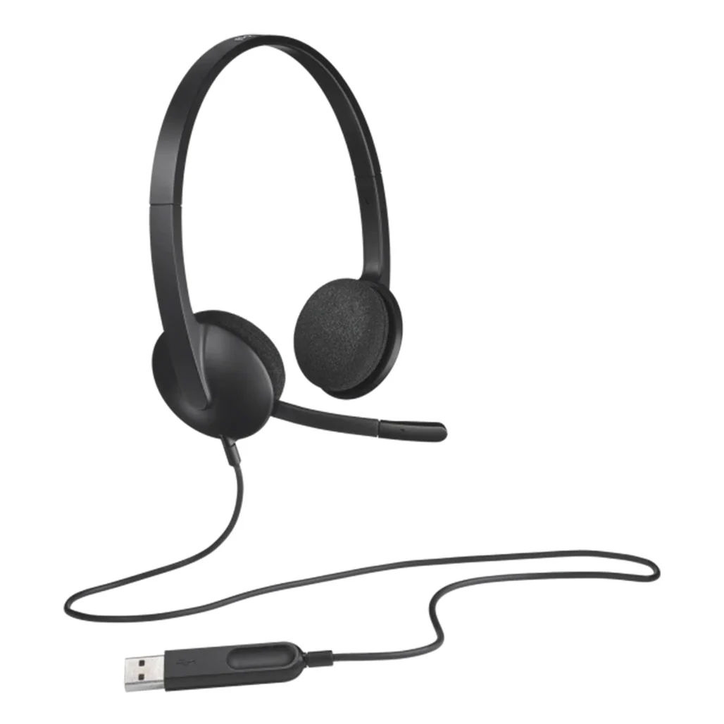 Logitech H340 USB Wired Headset - Comfortable and Clear Audio Solution - Image 4