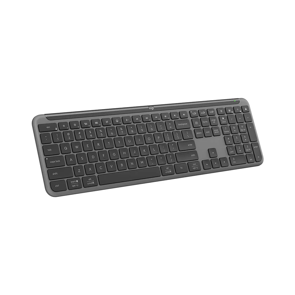 Logitech K950 Signature Slim Wireless Keyboard - Graphite - Image 3