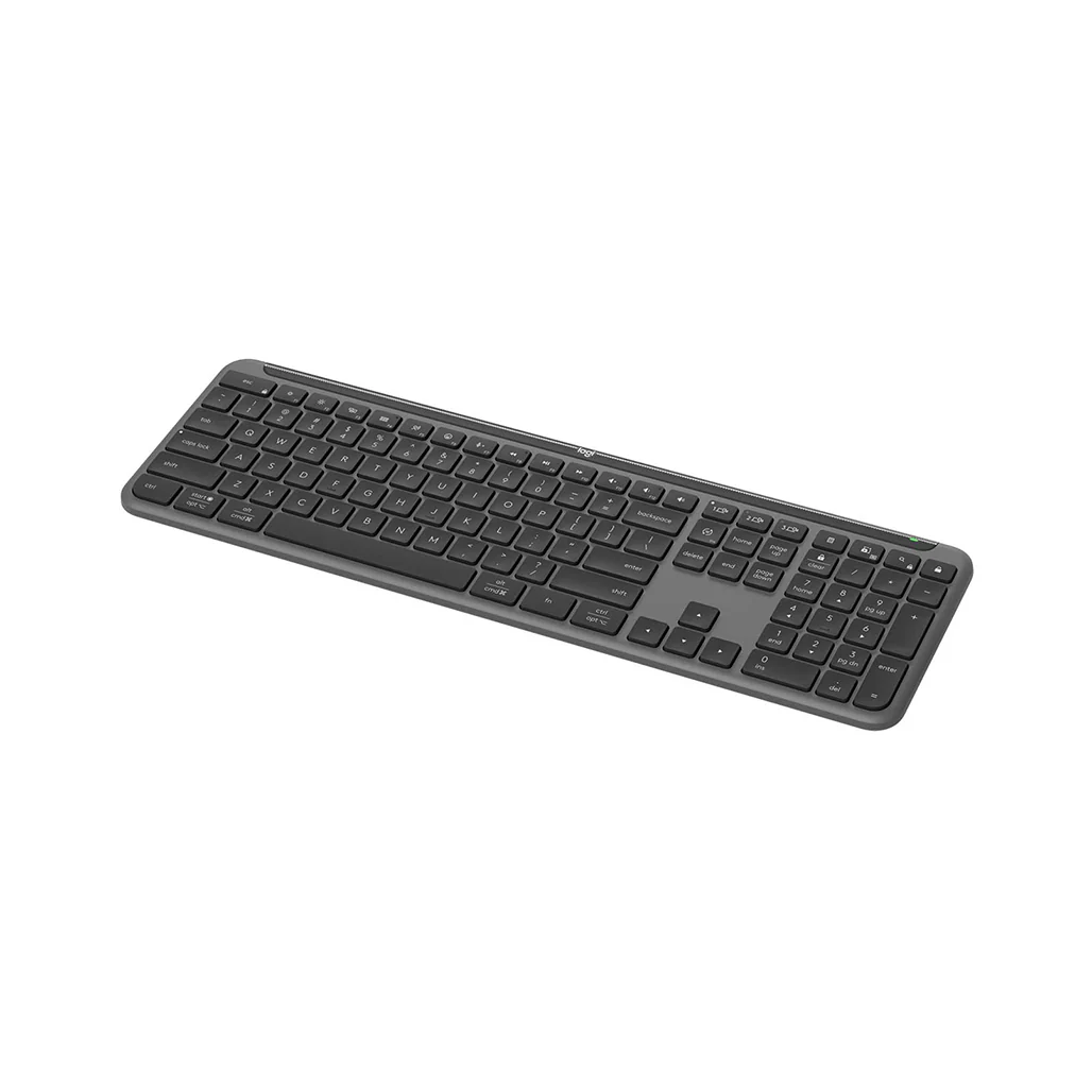 Logitech K950 Signature Slim Wireless Keyboard - Graphite - Image 4