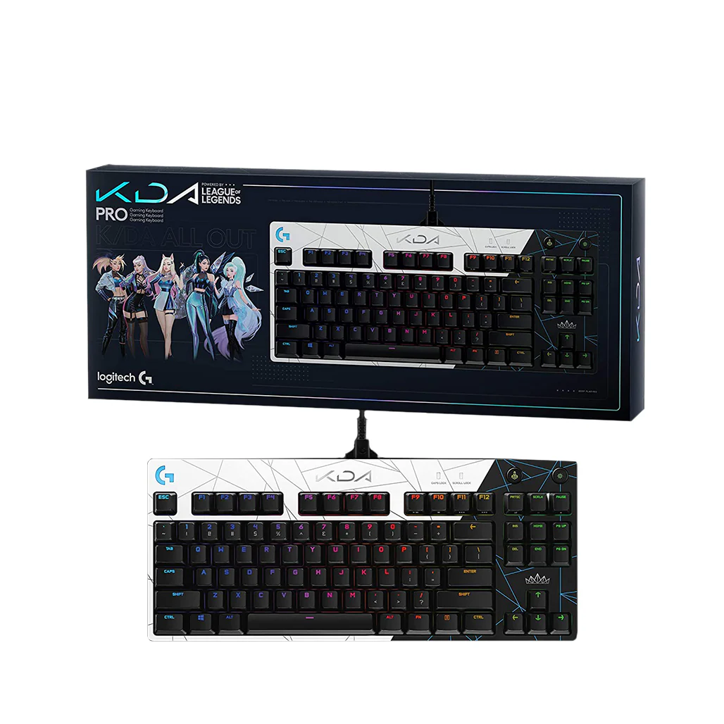 Logitech KDA G Pro TKL Wired Mechanical Gaming Keyboard - GX Clicky Switches - 920-010077 - Image 2