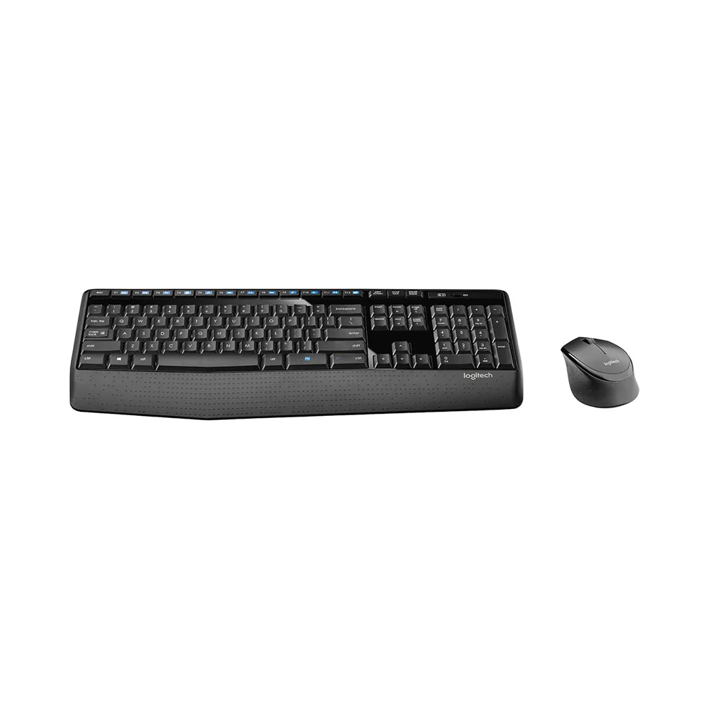 Logitech MK345 - Comfort Wireless Mouse and Keyboard Combo with Palm Rest - Image 2