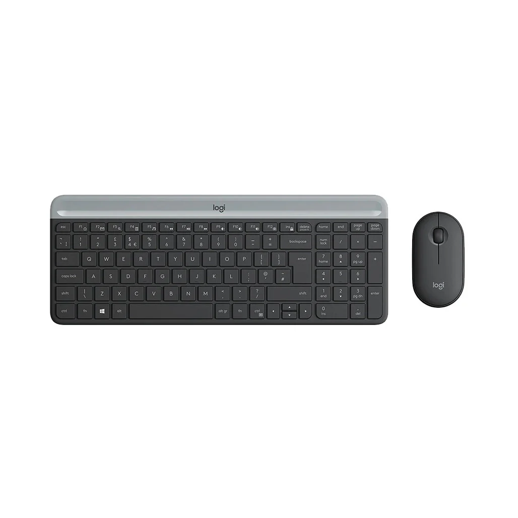Logitech MK470 Slim - Wireless Keyboard and Mouse Combo
