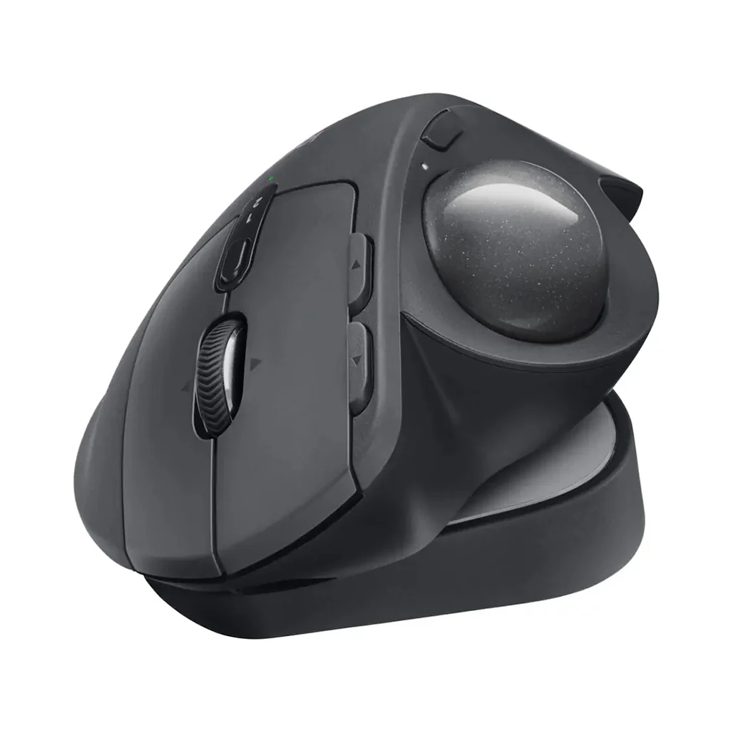 Logitech MX ERGO S PLUS Wireless Ergonomic Trackball Mouse - 910-007247 - Image 2