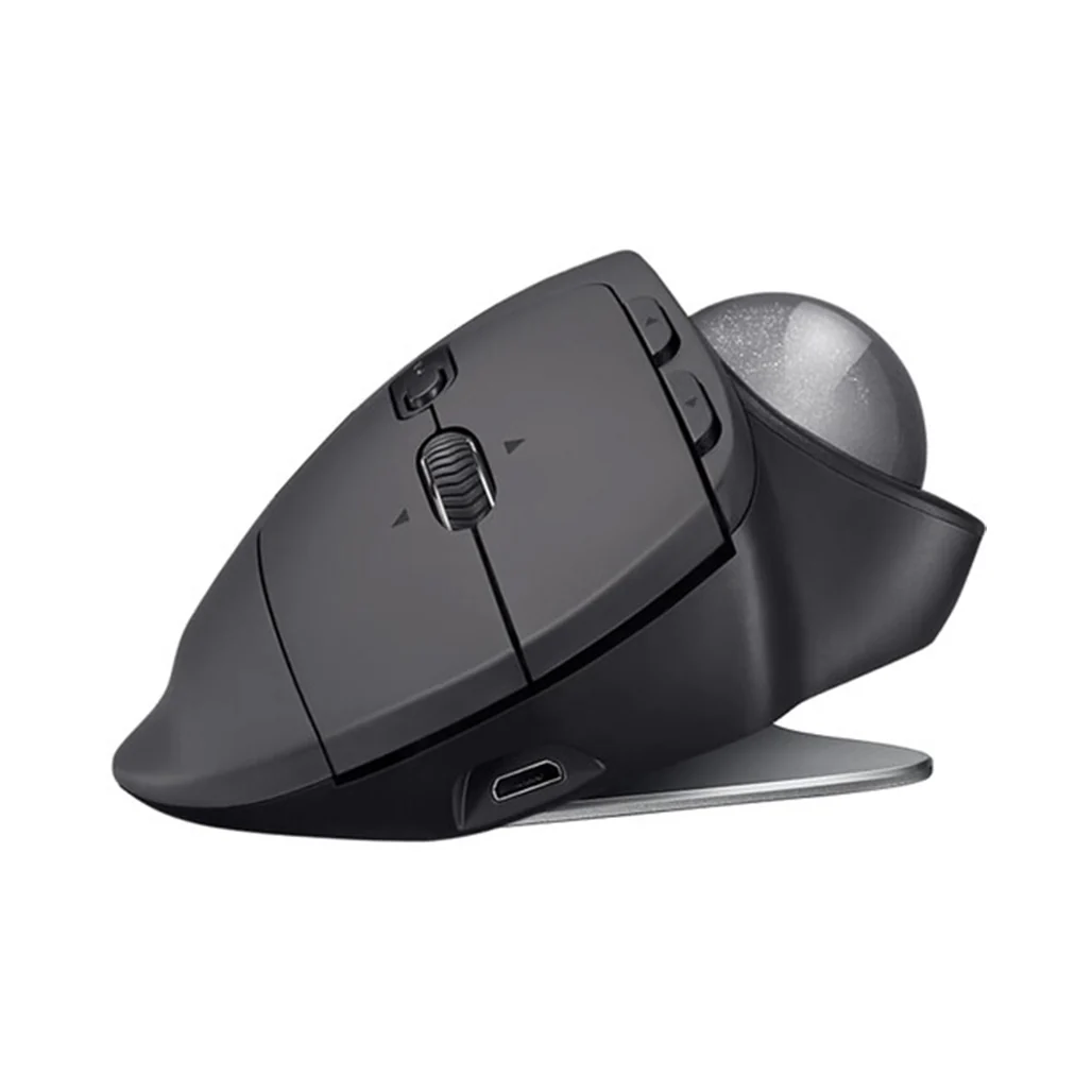 Logitech MX ERGO S PLUS Wireless Ergonomic Trackball Mouse - 910-007247 - Image 3