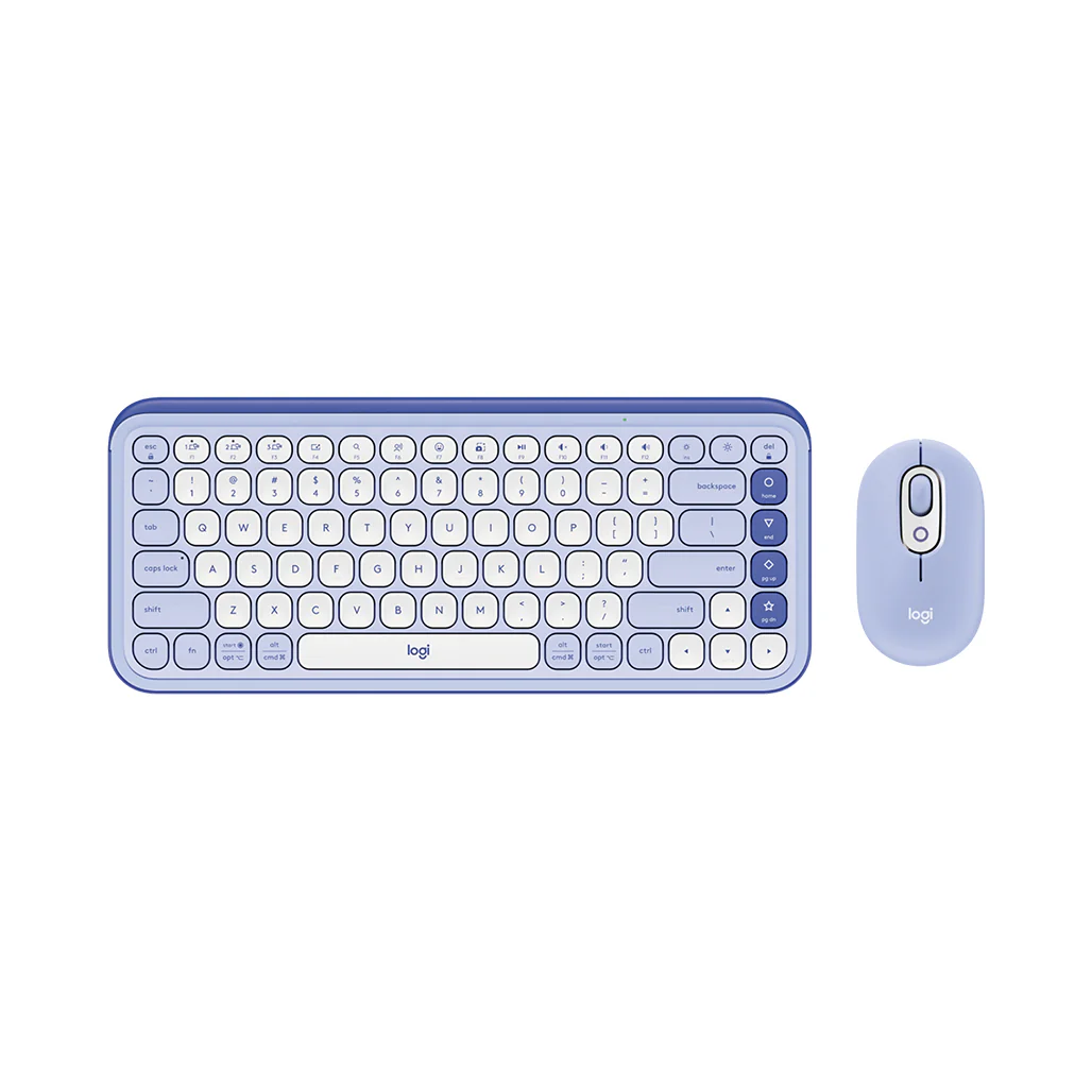 Logitech POP Icon Combo – Wireless Bluetooth Keyboard and Mouse