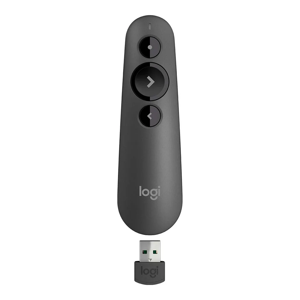 Logitech R500s Laser Presentation Remote - Wireless Slide Navigator with Red Laser Pointer - Image 2