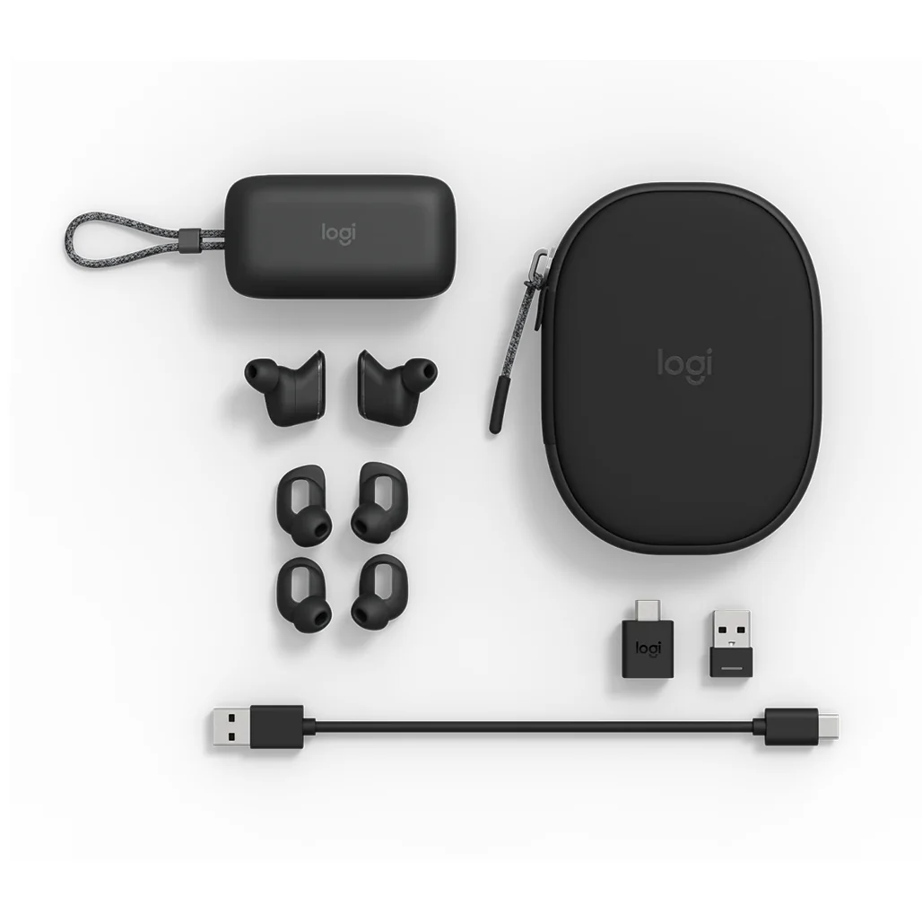Logitech Zone - True Wireless Bluetooth® Earbuds for Business - Image 5