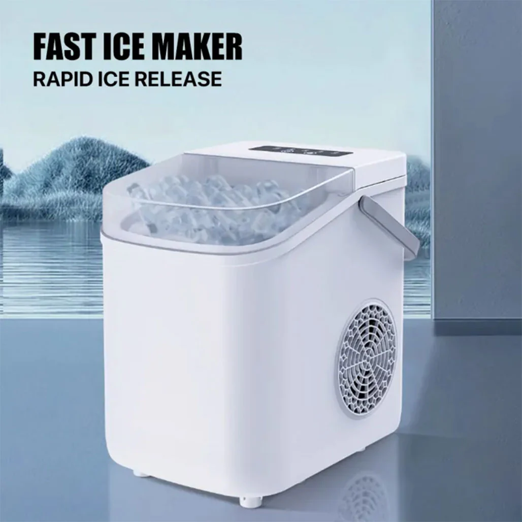 Lydsto Ice Maker Machine - Automatic Household Ice Maker with Touch Screen - Image 3
