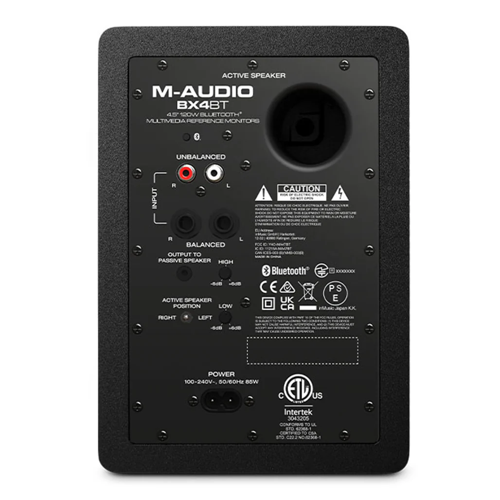 M-Audio BX4 BT - Bluetooth® Studio Monitors - Image 3