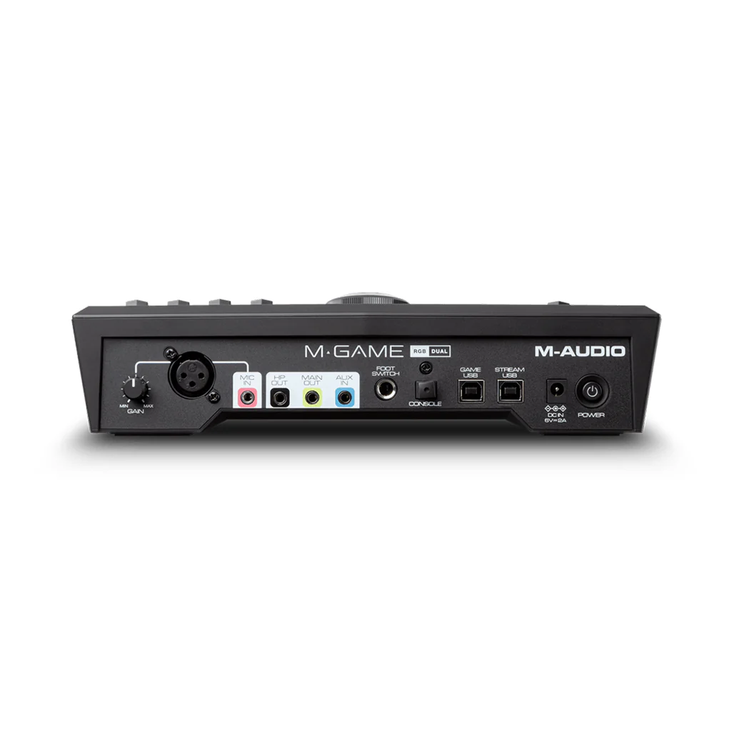 M-Audio - M-Game RGB Dual - Dual USB Streaming Interface with RGB Lighting, Voice FX & Sampler - Image 4