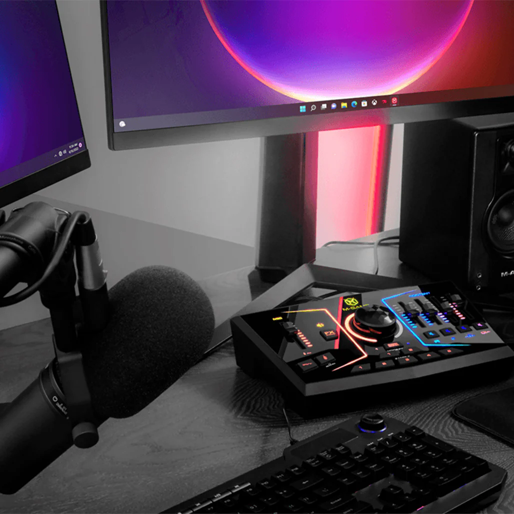 M-Audio - M-Game RGB Dual - Dual USB Streaming Interface with RGB Lighting, Voice FX & Sampler - Image 6