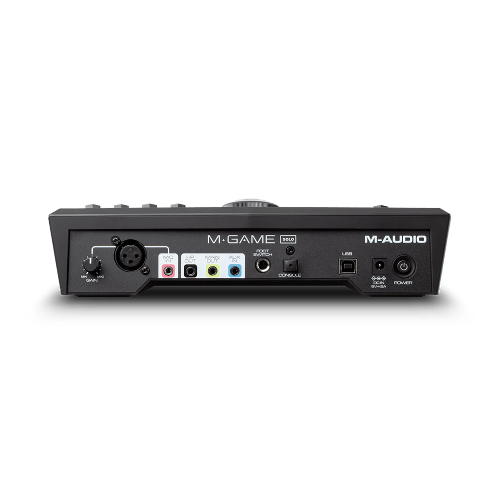 M-Audio - M-Game SOLO - USB Streaming Mixer with LED Lighting, Voice FX & Sampler - Image 4