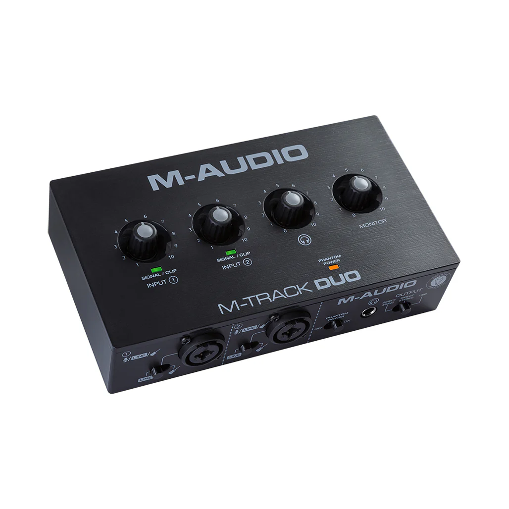 M-Audio M-Track Duo – 2-Channel USB Audio Interface - Image 2