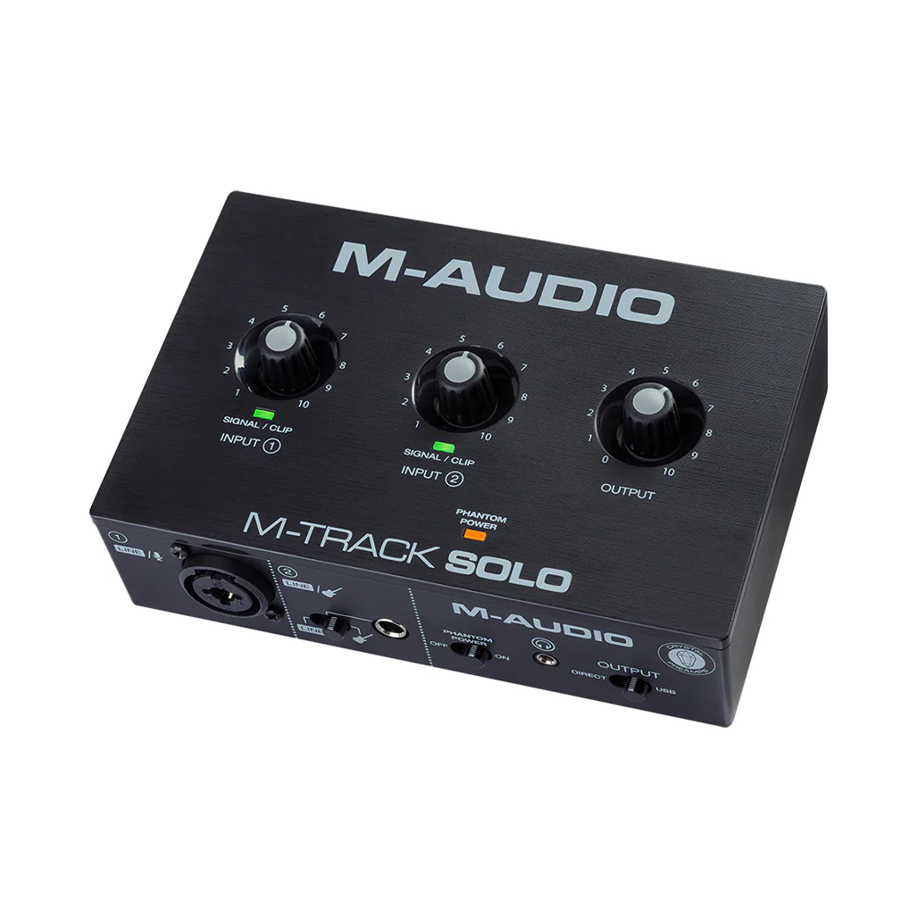 M-Audio M-Track Solo – Compact USB Audio Interface - Image 2