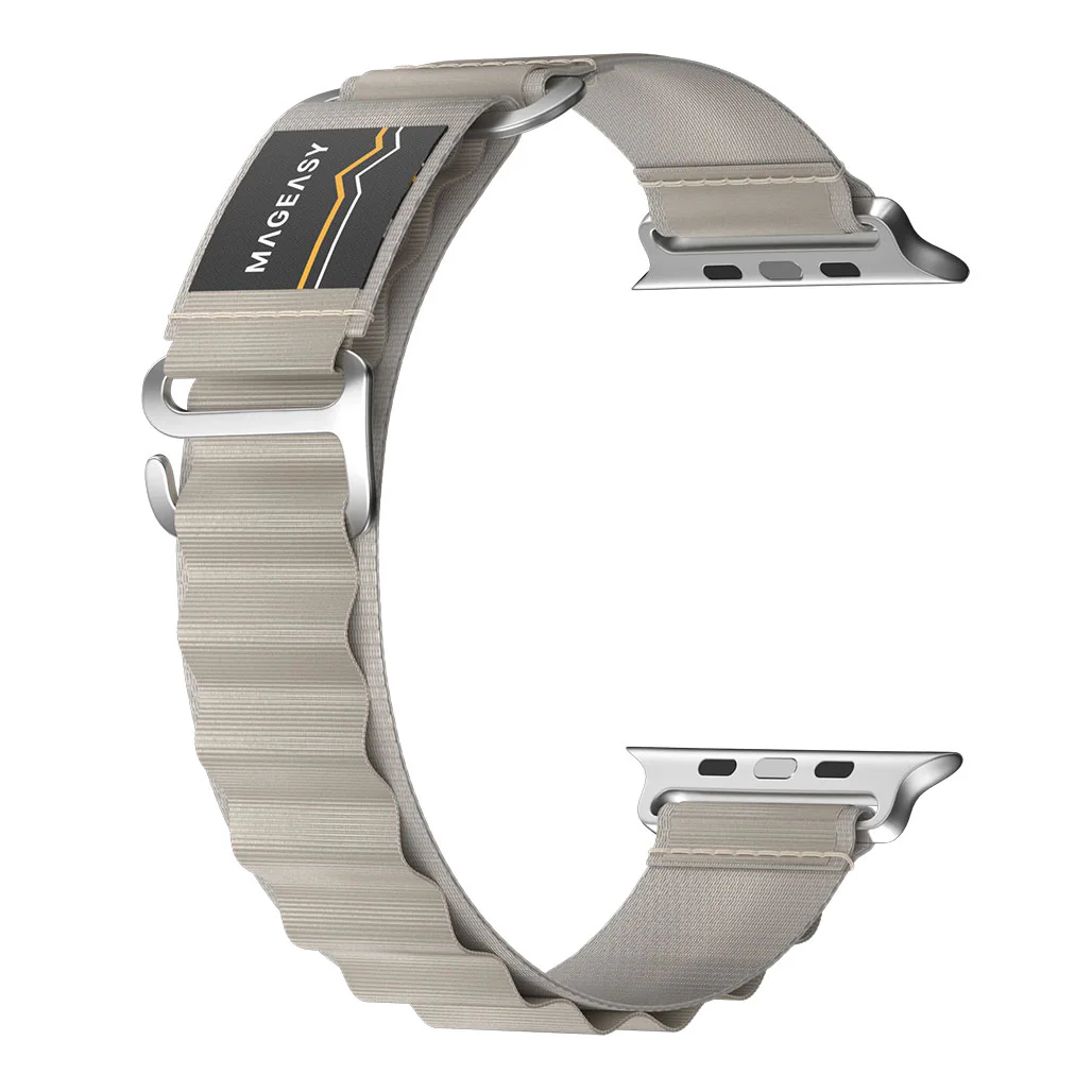 Mageasy Active Sport G-Hook Watch Loop - 44mm/45mm/49mm | Durable, Breathable & Secure Strap - Image 2