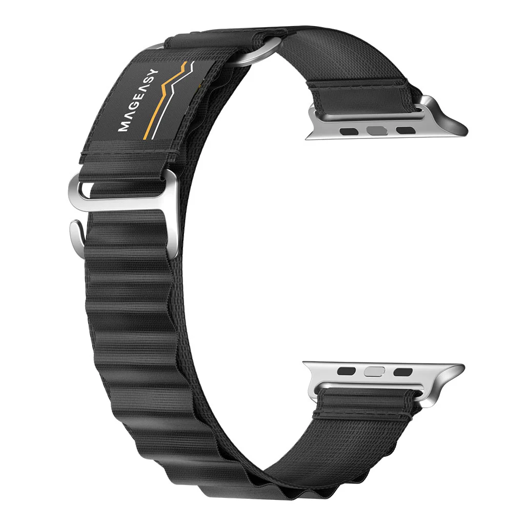 Mageasy Active Sport G-Hook Watch Loop - 44mm/45mm/49mm | Durable, Breathable & Secure Strap - Image 4
