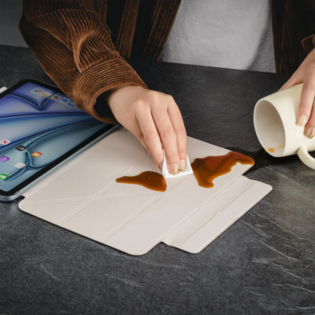 Mageasy Facet Folding Folio Case for iPad Air 13" (M2) 2024 – Stain-Resistant, Full-Cover Protection - Image 4
