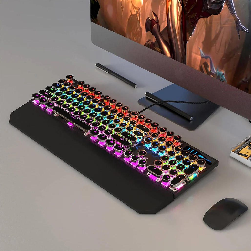 MageGee MK-Storm Punk Mechanical Keyboard with Rest Pad - Image 6