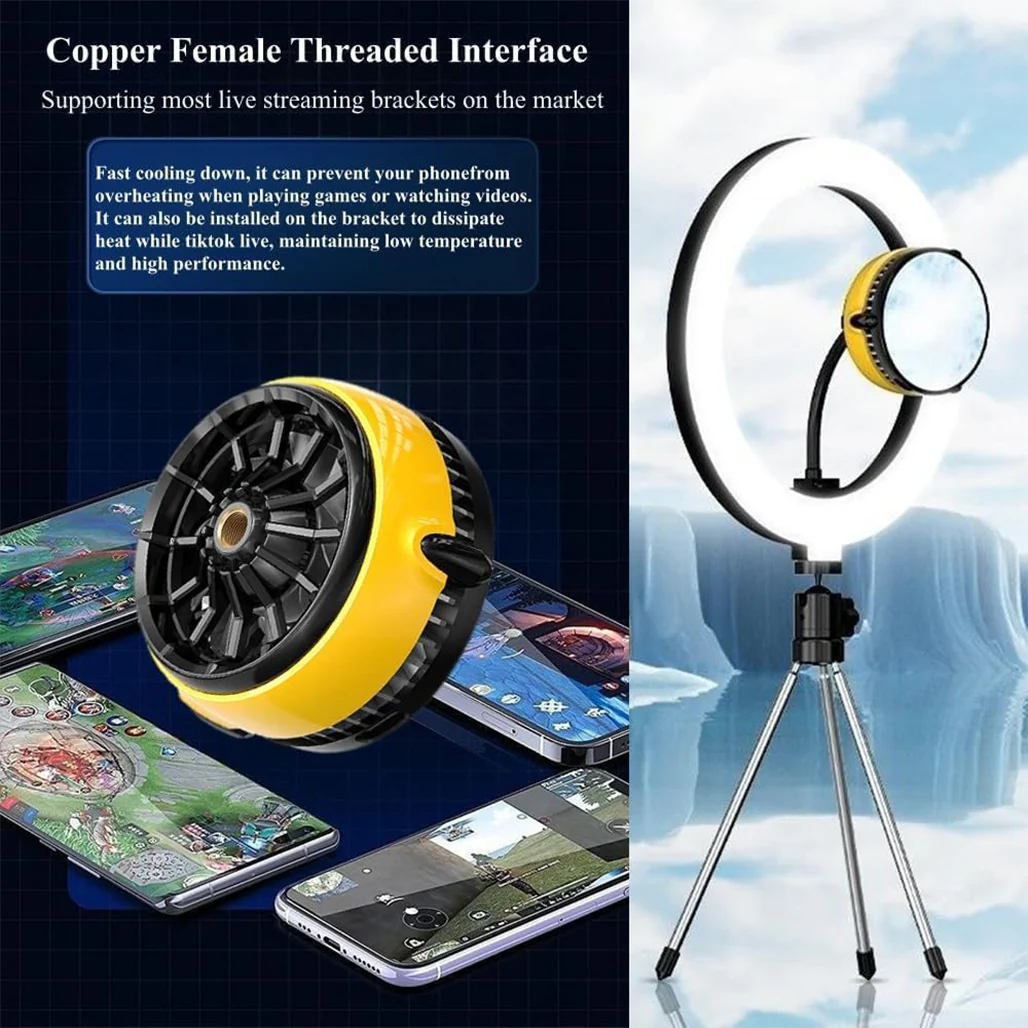 Magnetic Cooling Fan CX04 - Portable Phone Cooler with Advanced Cooling Technology - Image 6