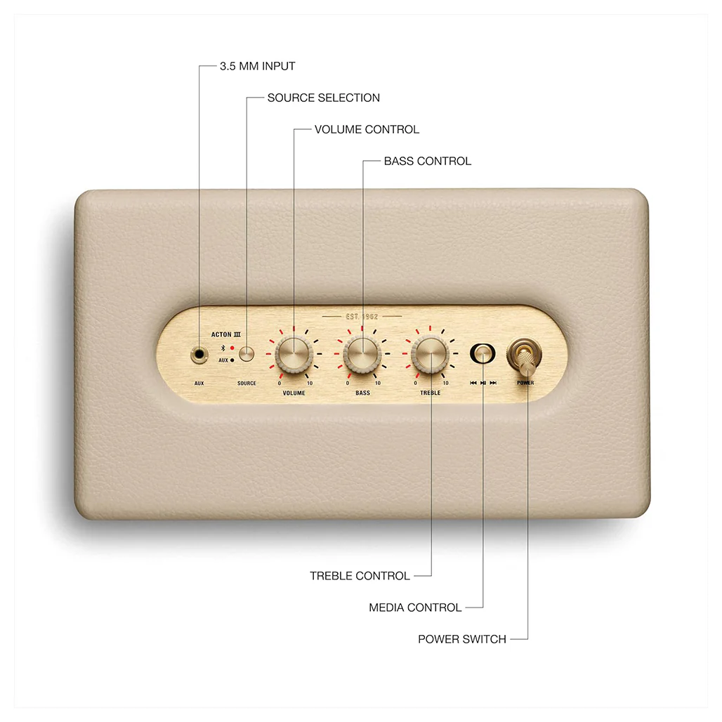Marshall Acton III - Bluetooth Speaker System - Image 12
