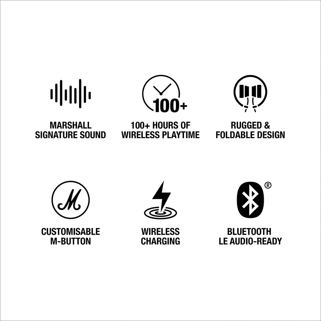 Marshall Major V Wireless On-Ear Headphones - Image 18