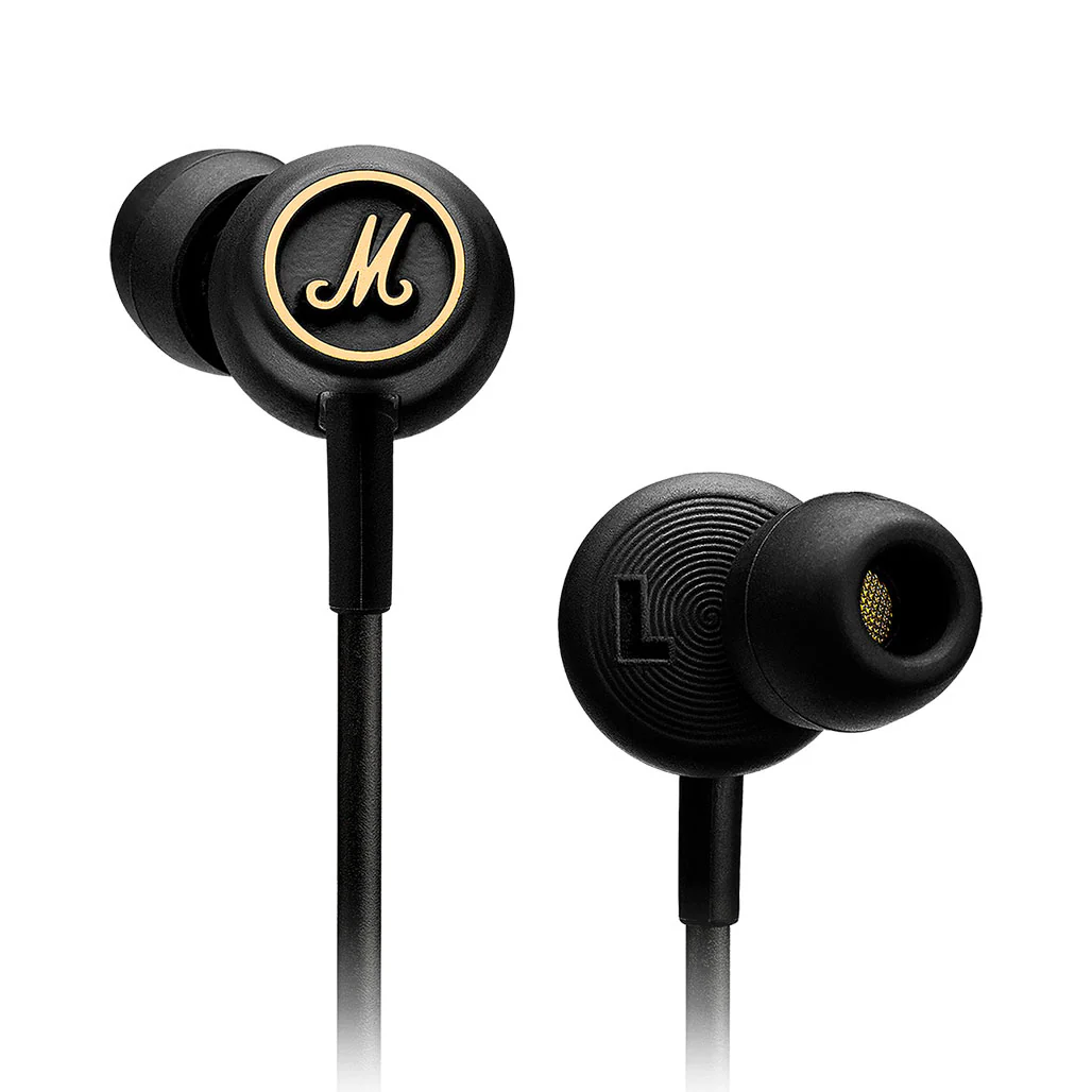 Marshall Mode EQ - In-Ear Headphones - Black & Brass