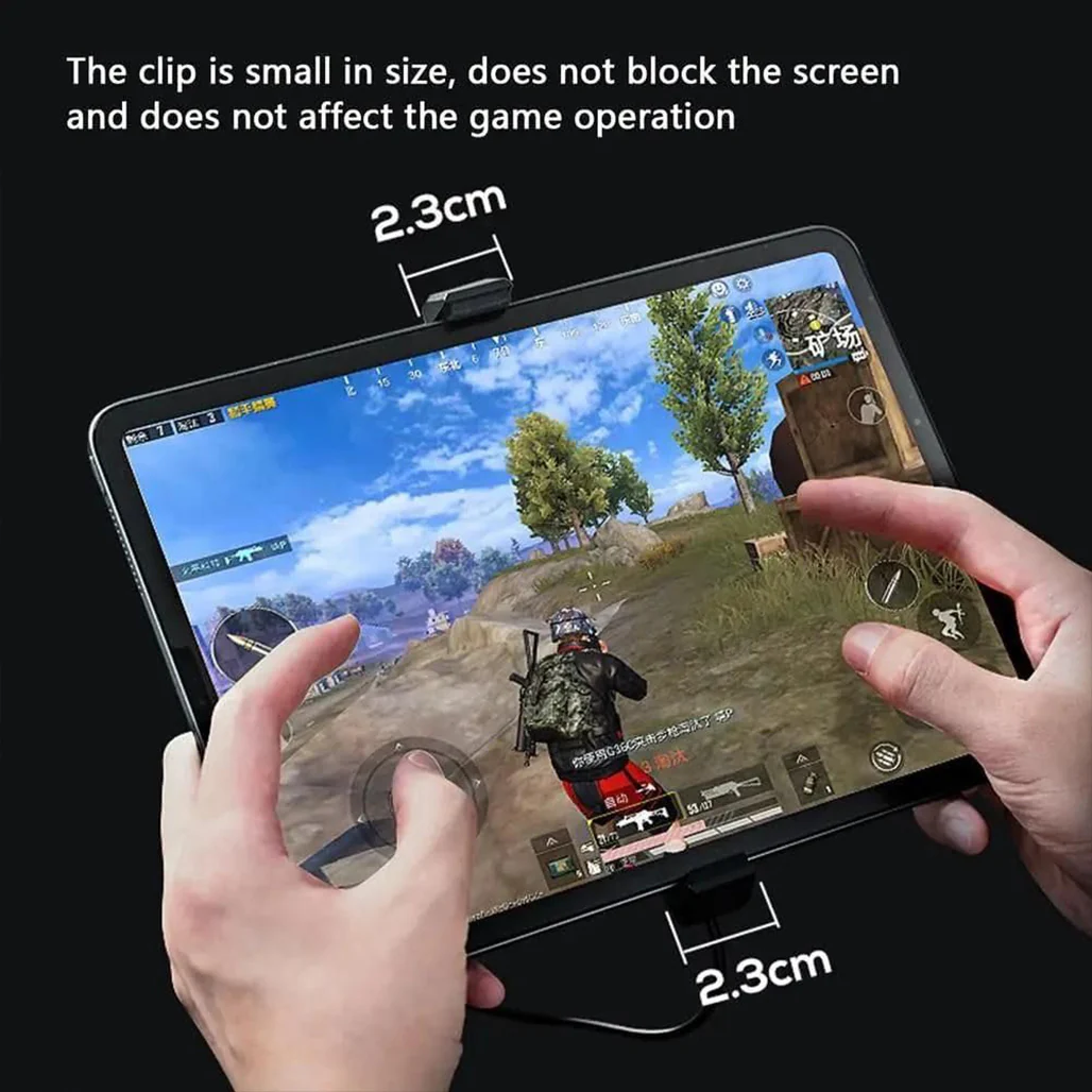 MEMO DL05 Tablet Cooler with LED Temperature Display, RGB Lighting & USB-C – Universal Fit for iPad and Tablets - Image 5