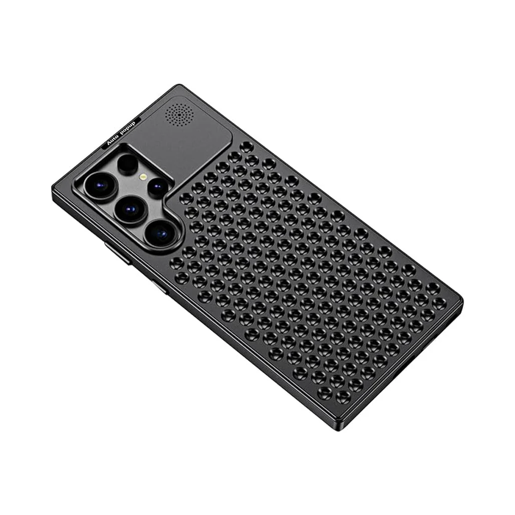 Metal Aromatherapy Cooling Phone Case for Samsung S23 Ultra - Image 3
