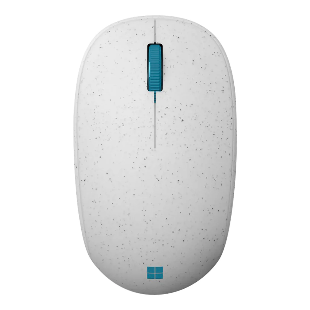 Microsoft Ocean Plastic Mouse - White | Eco-Friendly Design