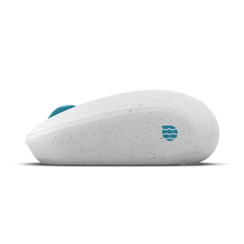 Microsoft Ocean Plastic Mouse - White | Eco-Friendly Design - Image 3